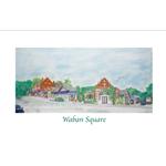 Artwork of waban square by jerry cohen